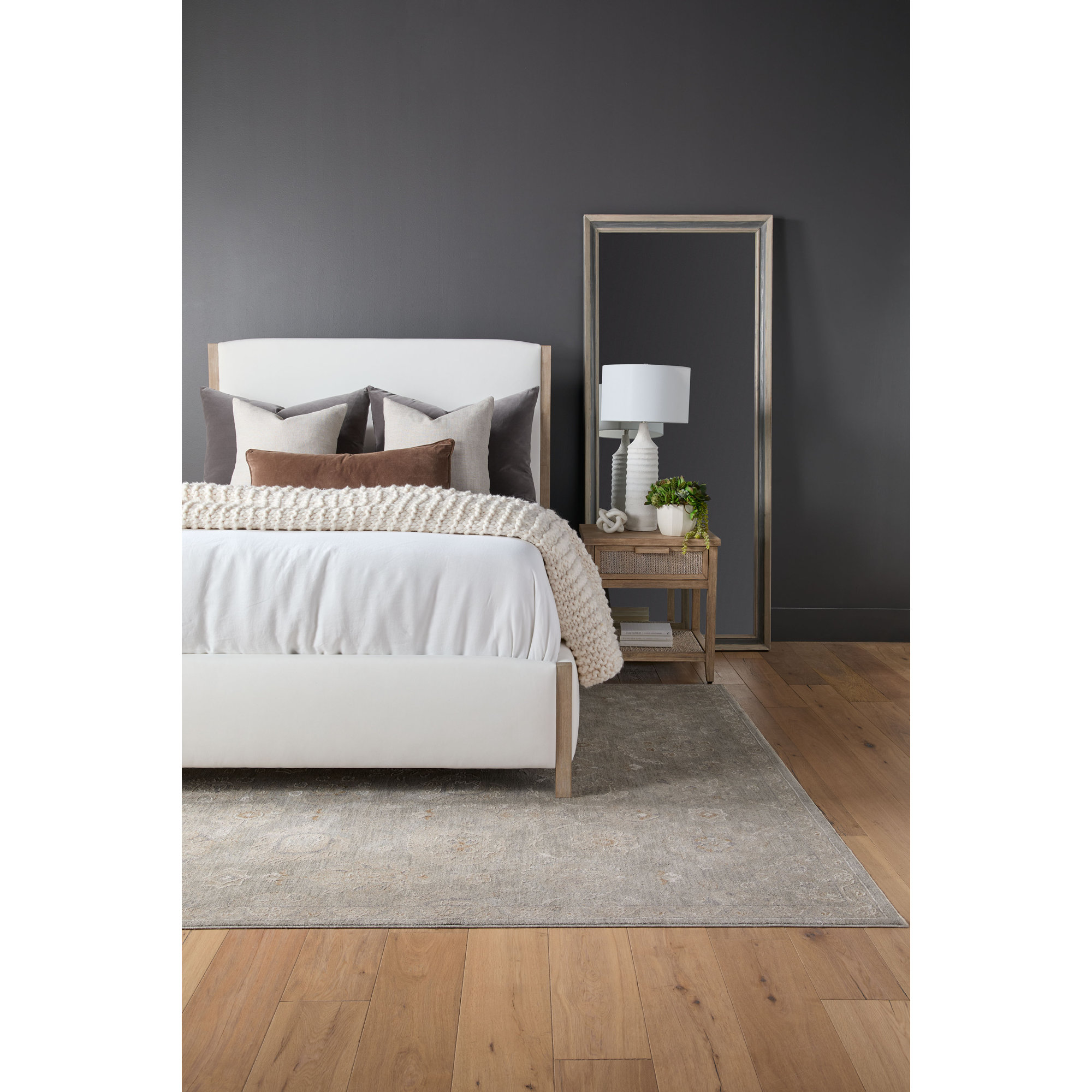 Upholstered Bed, King
