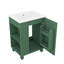 24" Handy Bathroom Vanity With Sink – Includes Cabinet With Door Shelf And Side Open Storage Area-1327013723