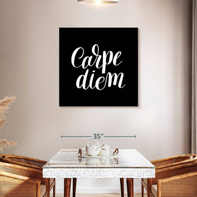 Tergel Carpe Diem Typography