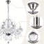 Lustre moderne en cristal de cristal K9