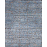 Banana Silk Collection One-of-a-Kind Rectangle 7'11" X 10'2" Hand Knotted Area Rug