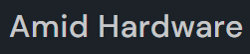 Amid Hardware logo