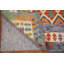 Tapis oriental géométrique Kilim 5 x 6