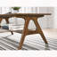 Ensemble de table basse 3 pièces en bois de style moderne du milieu du siècle