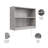 Paulica Small 2 Shelf Bookcase, Storage and Display Bookshelf for Home Office and Living Room-1792153471