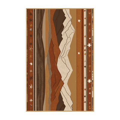 Crimson Ridge Rug