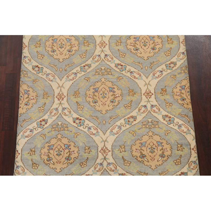 One-of-a-Kind 4'2" X 6'1" New Age Wool Area Rug in