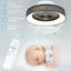 Ventilateur de plafond 18,5 po avec lumières DEL Sciotodale