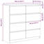 Sideboard 100X35x99 Cm Engineered Wood-1128361659