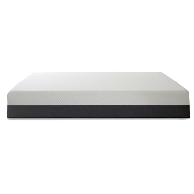 Bedzonline 7" Half-Half Premium Cover Memory Foam Mattress with Long-Lasting Support