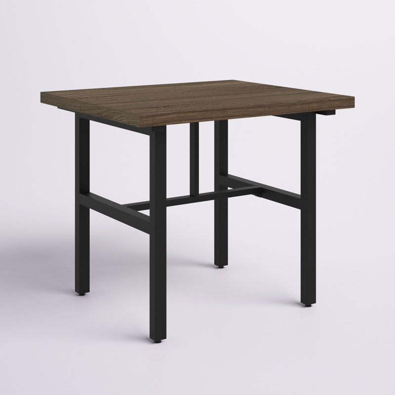 ALEZZI Round Metal Base Dining Table