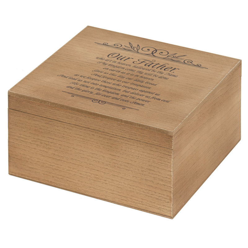 Boîte en bois pour souvenirs