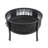 Hagans Round Steel Wood Burning Fire Pit