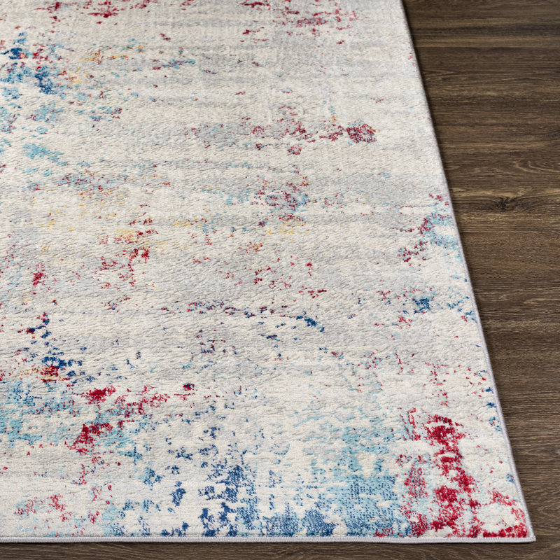 Griffiths Abstract Indoor Rug, Rectangle 2' x 3'