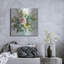 Art mural en métal «Sage And Peach Flowers 2» par Danhui Nai-124845659