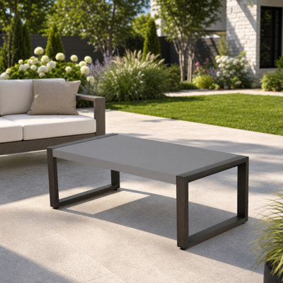 Arunas 47.25" Wide Outdoor Coffee Table