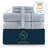 Danni-Leigh 6 Piece 100% Cotton Towel Set.-2035665308-2093797764