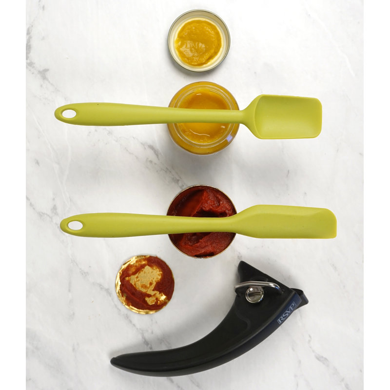 Ensemble de spatules en silicone 2 pièces, Vert