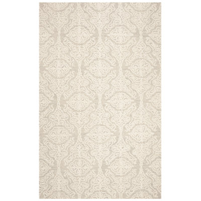 Davyan Hand Tufted Wool Damask Rug