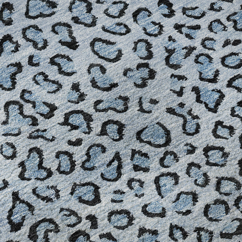 Premium Machine Washable Alvey AMF1230 Animal Skin Rug, Runner 2'3" x 7'6"