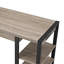 Bureau technique de 60 po avec rangement ouvert et ports USB Yingst-50099997