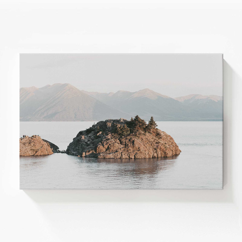 Grande sérénade sur toile 48 po x 72 po Solitude, H 36 po x l 54 po