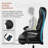 Azteca Ergonomic Executive Chair with Footrest-16507246