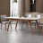 French modern simple rectangular dining table set-104594458