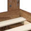  Bed Frame Artisian Oak 90 X 190 Cm Solid Pine Wood-472006221-472006209