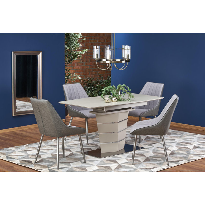 Aiumu Glass Top Dining Table