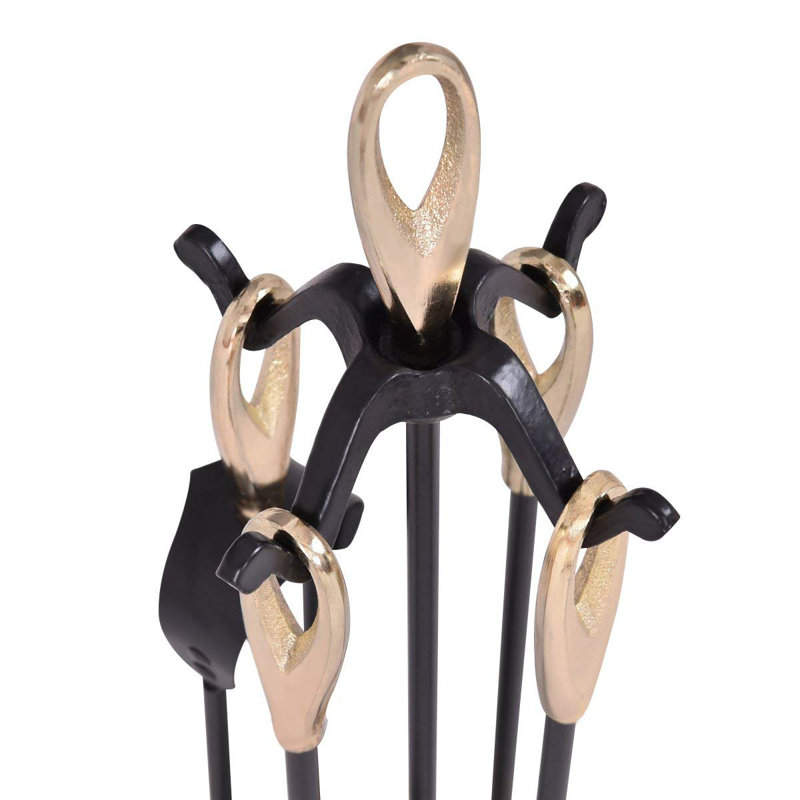 Orion Iron Fireplace Tool Set