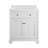 White 28'' Louvered Cabinet Door Single Sink Bathroom Vanity-319702206