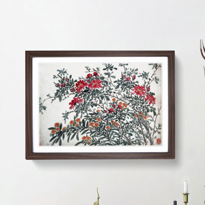 Garden Flowers Vol.5 by Chen Daofu - Picture Frame Painting Print