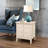 Charming Casual Nightstand In Beige-1472664517