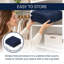 Tapis bleu marine antidérapant Gelato-1019307413-1019307416