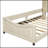 Twin Size Upholstered Daybed With Classic Stripe Shaped Headboard, Combining Comfort And Contemporary Style For Modern Living Spaces.-208795171