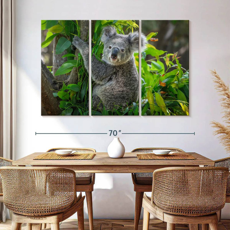 Cute Koala, 42" H x 65" W