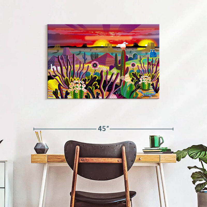 Harnek, jardin mystérieux d'Éden, H 24 po x l 36 po