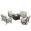 Tateyana Outdoor 6 - Piece Conversation Set