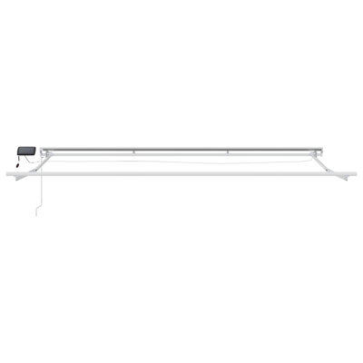 VidaXL Polyester Cover Retractable Patio Awning
