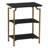 Crown Oak Grain Bookshelf with Iron-1812439522