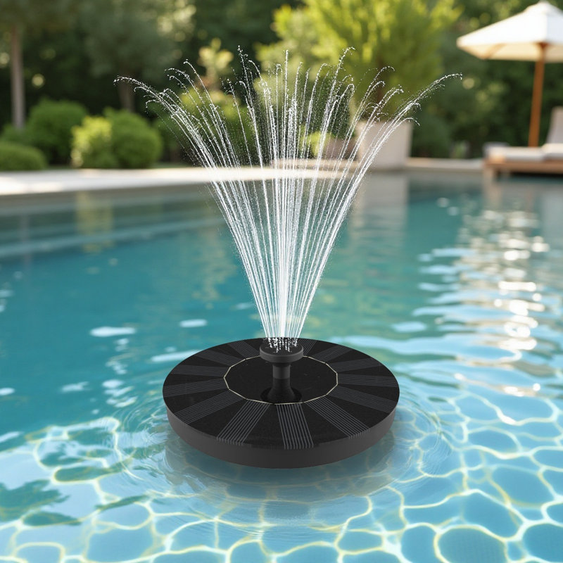 Fontaine entièrement automatique à énergie solaire