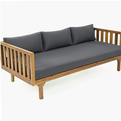 Claremont 3 Seater Daybed (Dark Gray)