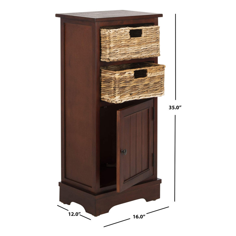 Armoire de rangement en bois, Cerisier