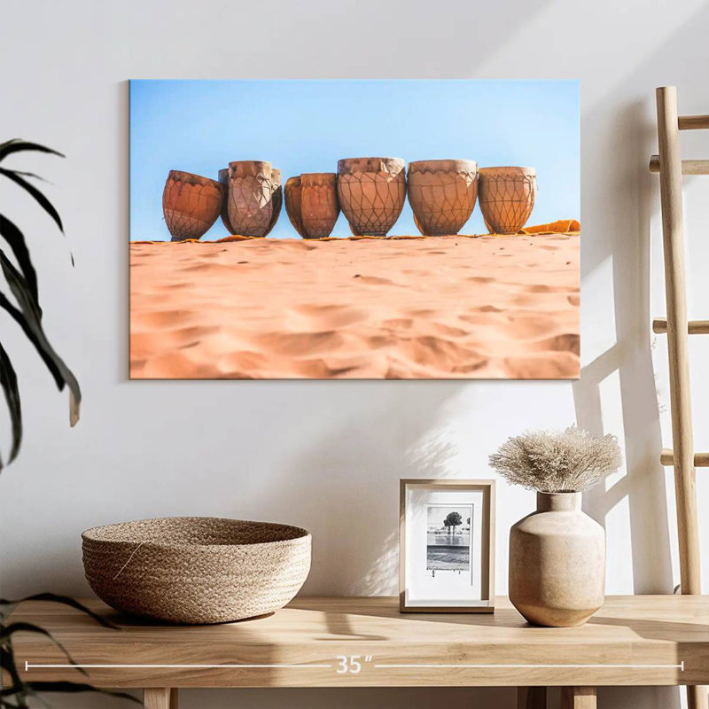 Abarca Desert Drums, 20" H x 30" W