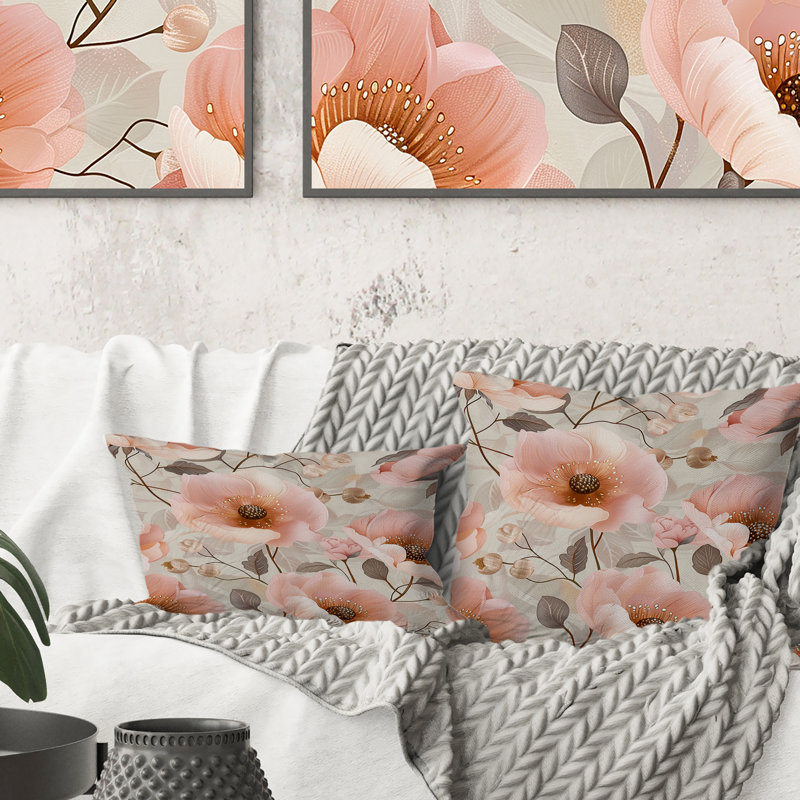Coussin Pastel, H 16 po x l 16 po