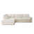 Ivory Polyester/Chenille