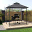 BBQ Gazebo 2.4x1.5x2.55m Anthracite Steel