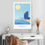 Affiche de voyage rétro Aime Barcelona Beach-108445172