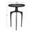 Leslie Cast Aluminum Tray Top End Table-1295136339
